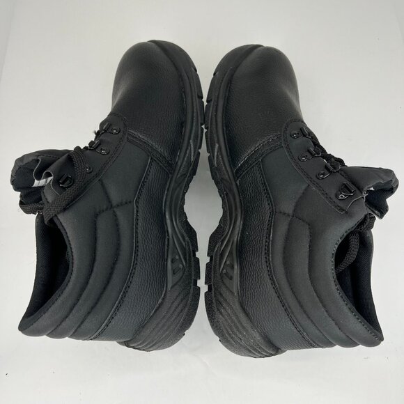 Stepahead Mens ENFW1 Cumbria Black Leather Lace Up Ankle Size 12 Safety Boots - Picture 6 of 9